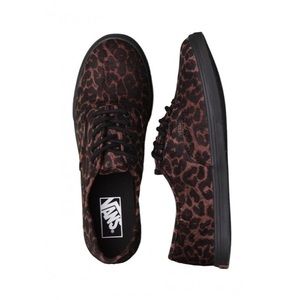 SOLD Vans Leopard Print Lo Pro Suede Sneakers